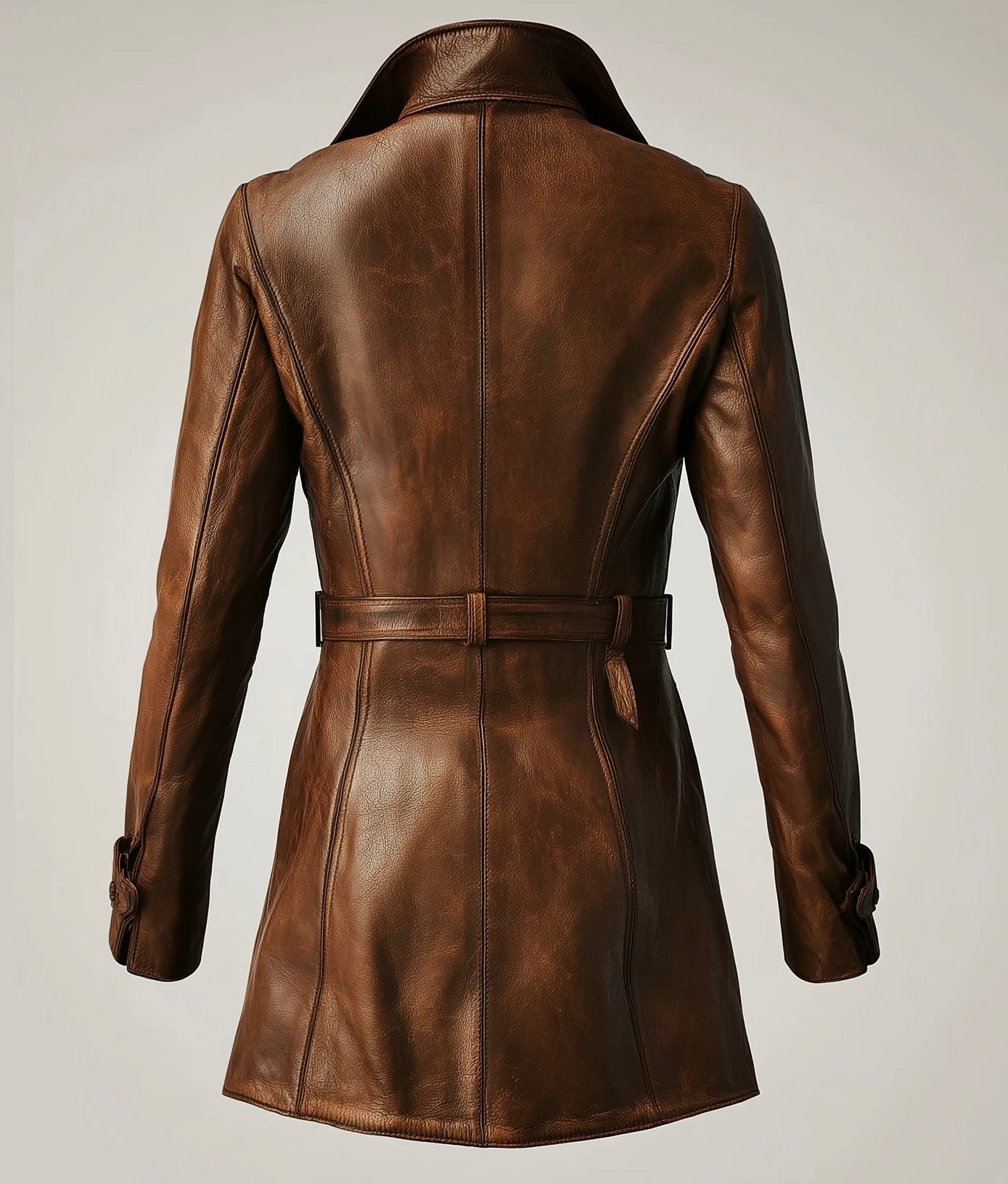 WINDSOR GRACE, WOMEN LEATHER COAT