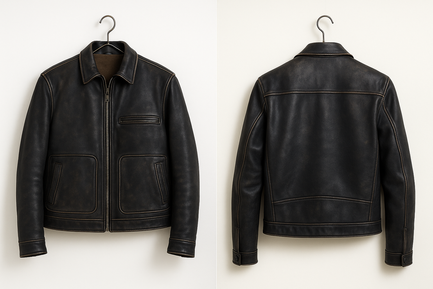 THE ROADSTER MEN'S LEATHER JACKET