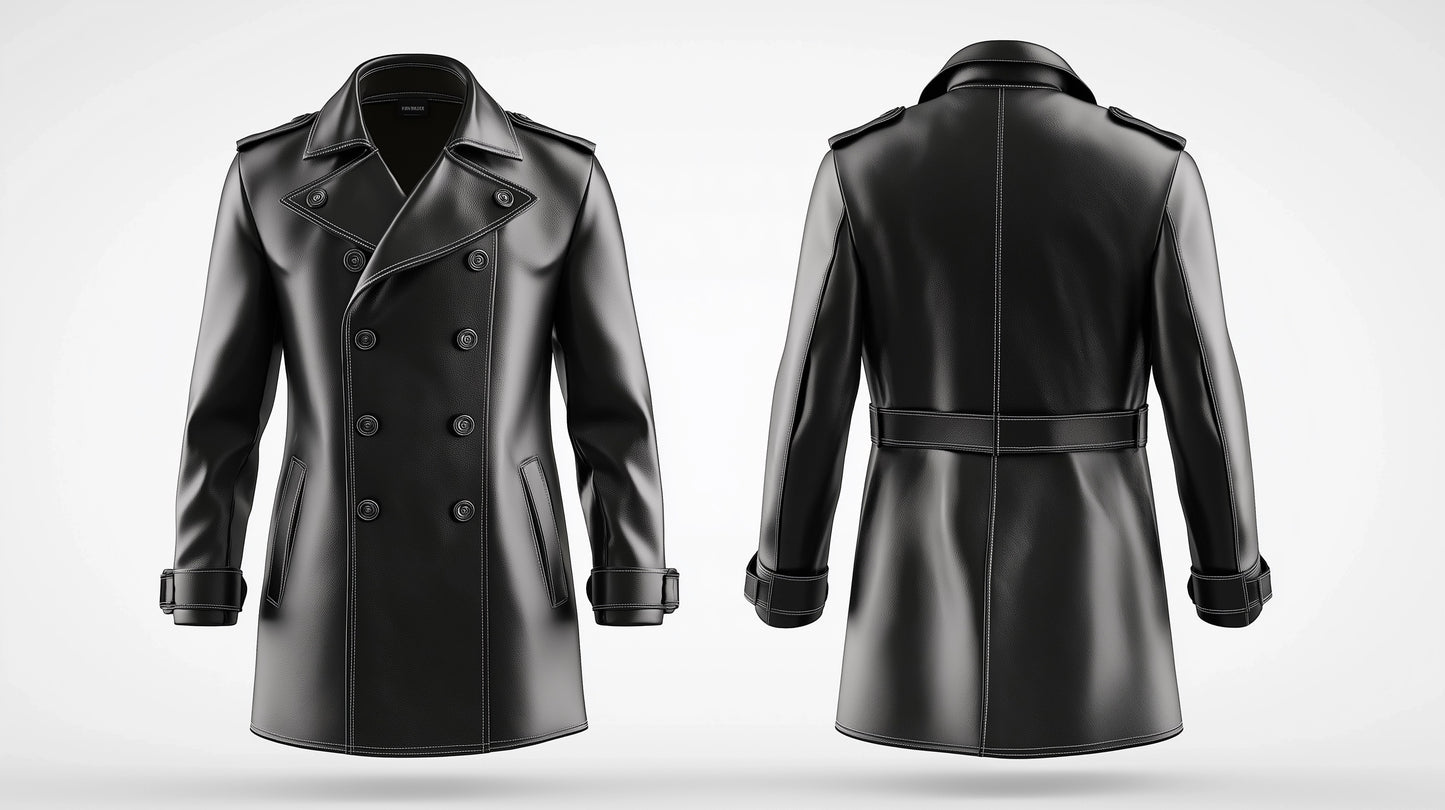 IRONCLAD ARMOUR MEN'S LEATHER COAT