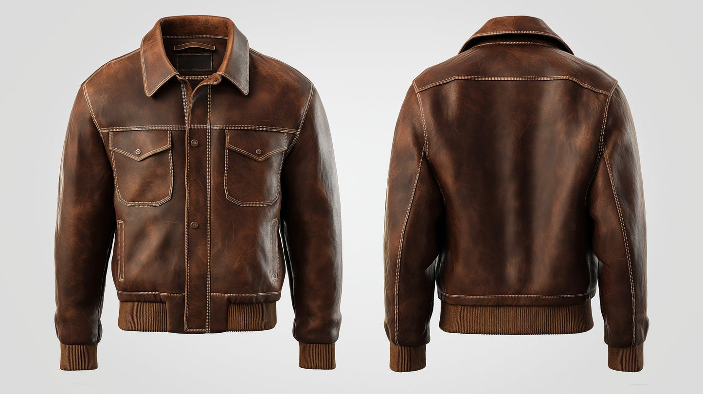 CHURCHILL LEGACY MEN'S LEATHER JACKET