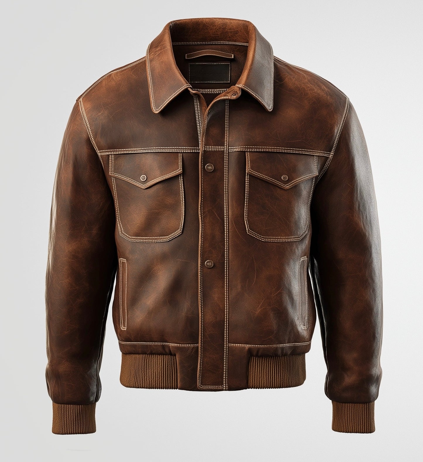 CHURCHILL LEGACY MEN'S LEATHER JACKET