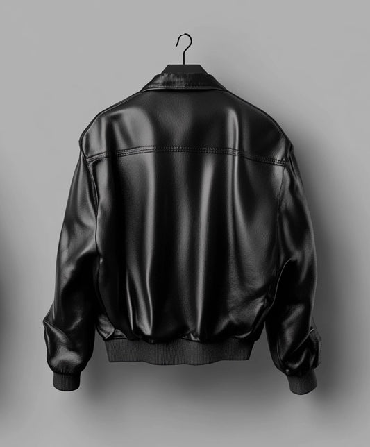 THE RENEGADE MEN'S OVERSIZED LEATHER JACKET