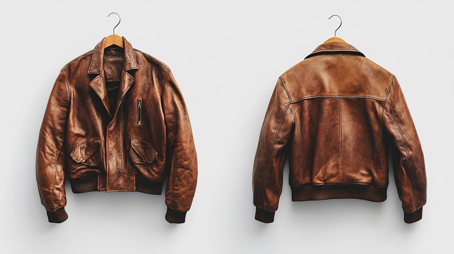 THE BROWN, WOMEN OVERSIZED LEATHER JACKET