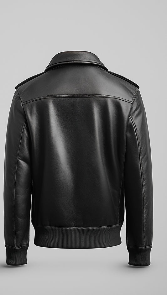 STREETWEAR MEN'S OVERSIZED LEATHER JACKET