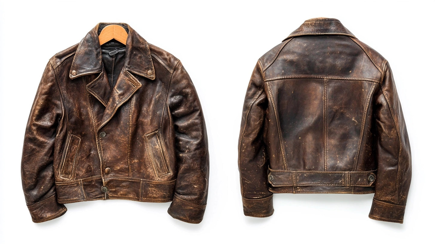 THE WORN-IN WONDER WOMEN OVERSIZED LEATHER JACKET