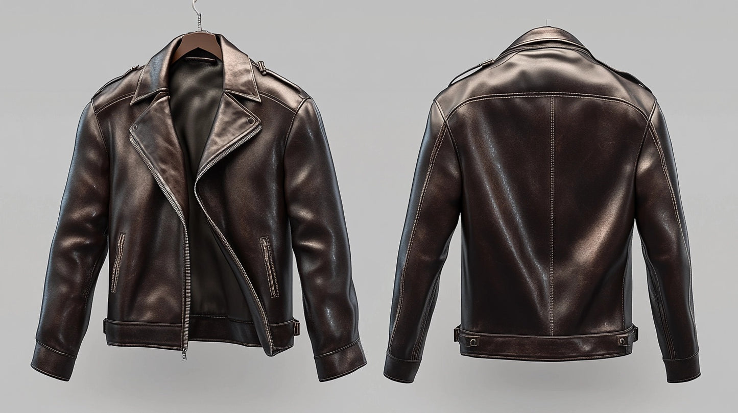 THE LUXE WOMEN, MOTO LEATHER JACKET