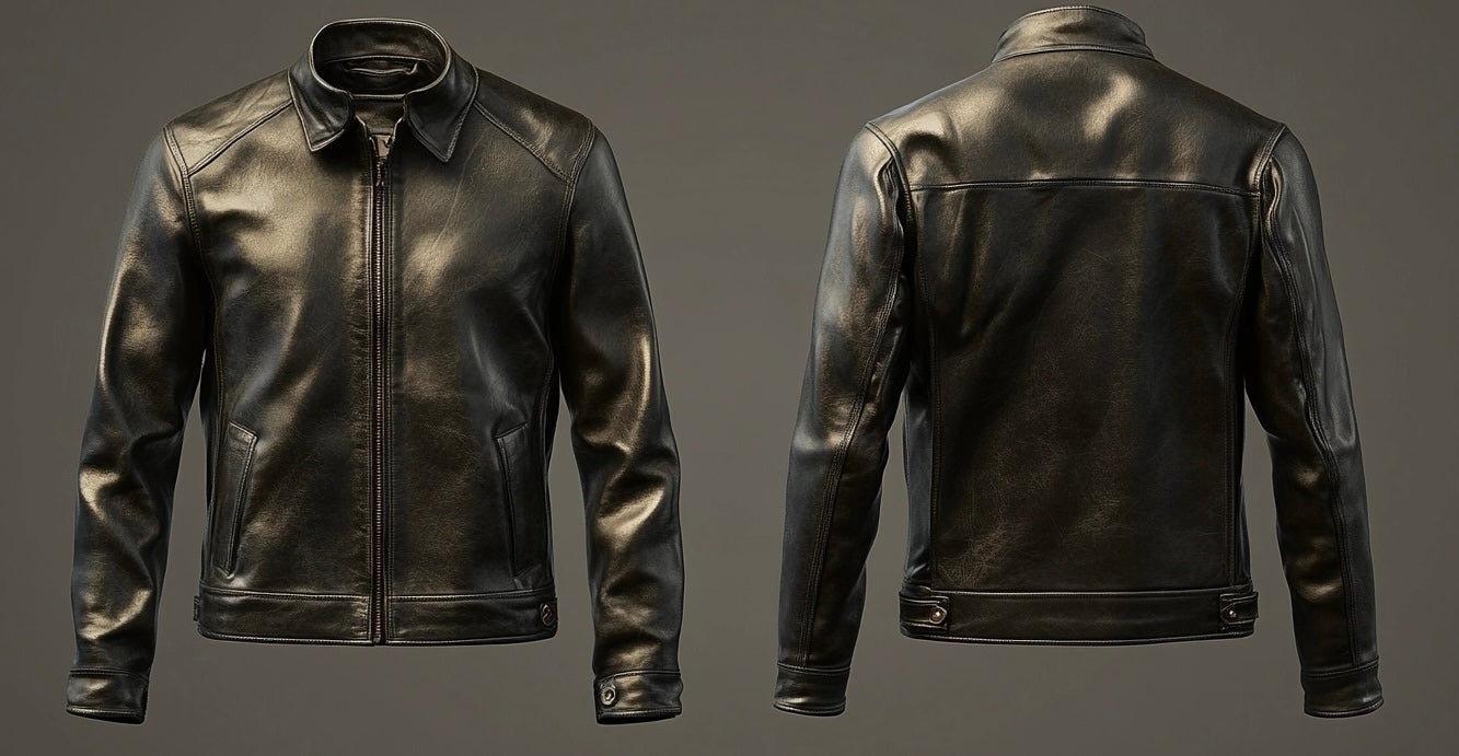 THE URBAN NOMAD MEN'S LEATHER JACKET