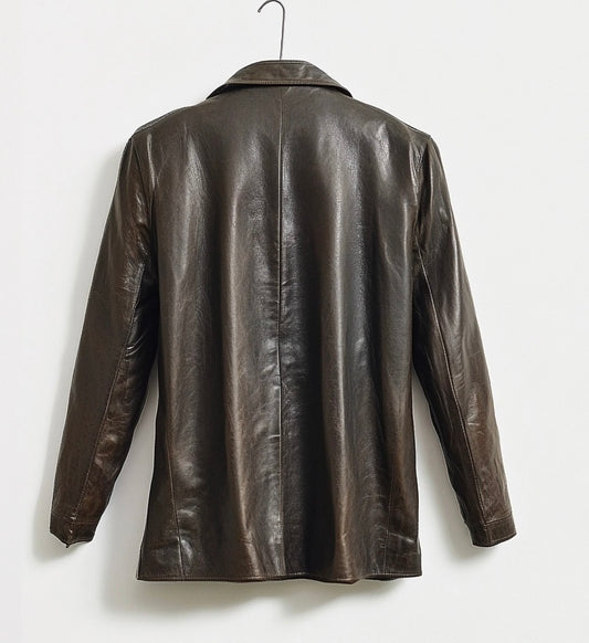 THE MOTO CHIC WOMEN LEATHER CAR COAT