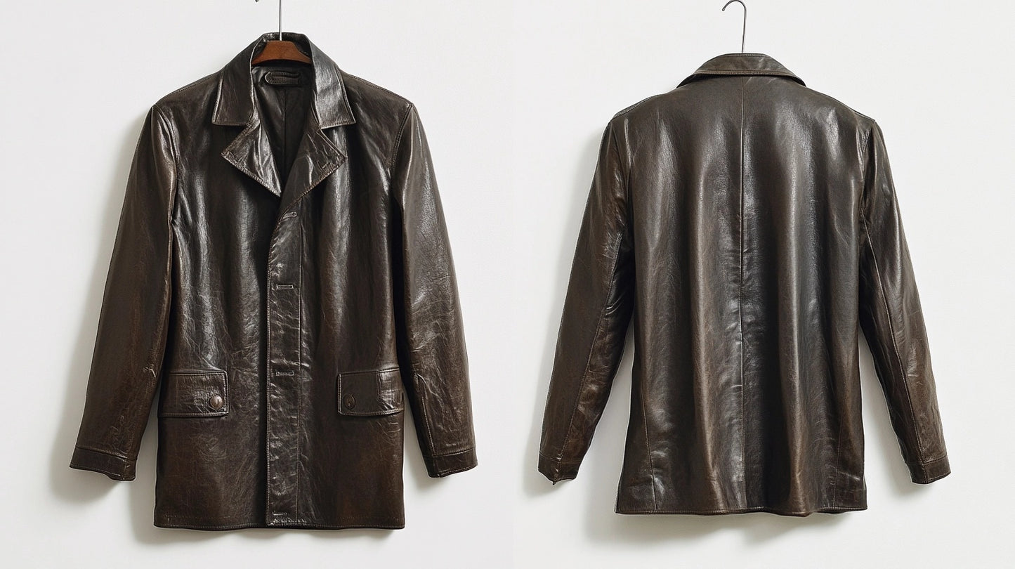 THE MOTO CHIC WOMEN LEATHER CAR COAT