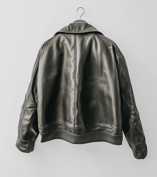 ORPHIC ENIGMA WOMEN OVERSIZED LEATHER JACKET