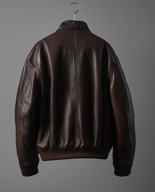 WOMEN MANCHESTER UNITED F.C OVERSIZED LEATHER JACKET