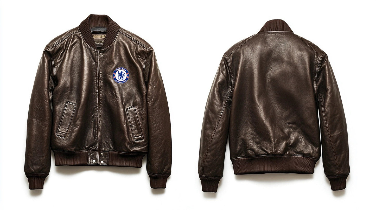 CHELSEA CLASSIC MEN's OVERSIZED LEATHER JACKET
