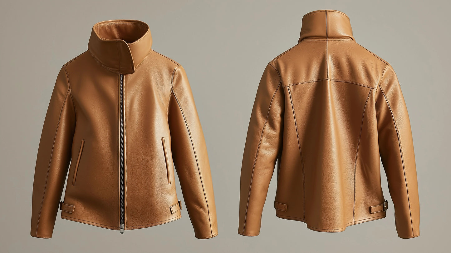 THE DRIFTER, WOMEN OVERSIZED LEATHER JACKET