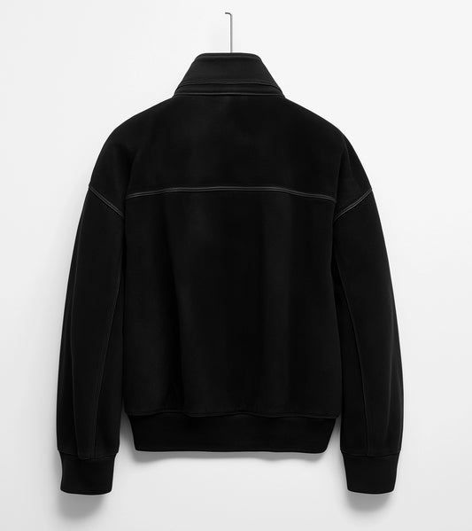 RAVEN BLACK MEN'S LEATHER SUEDE