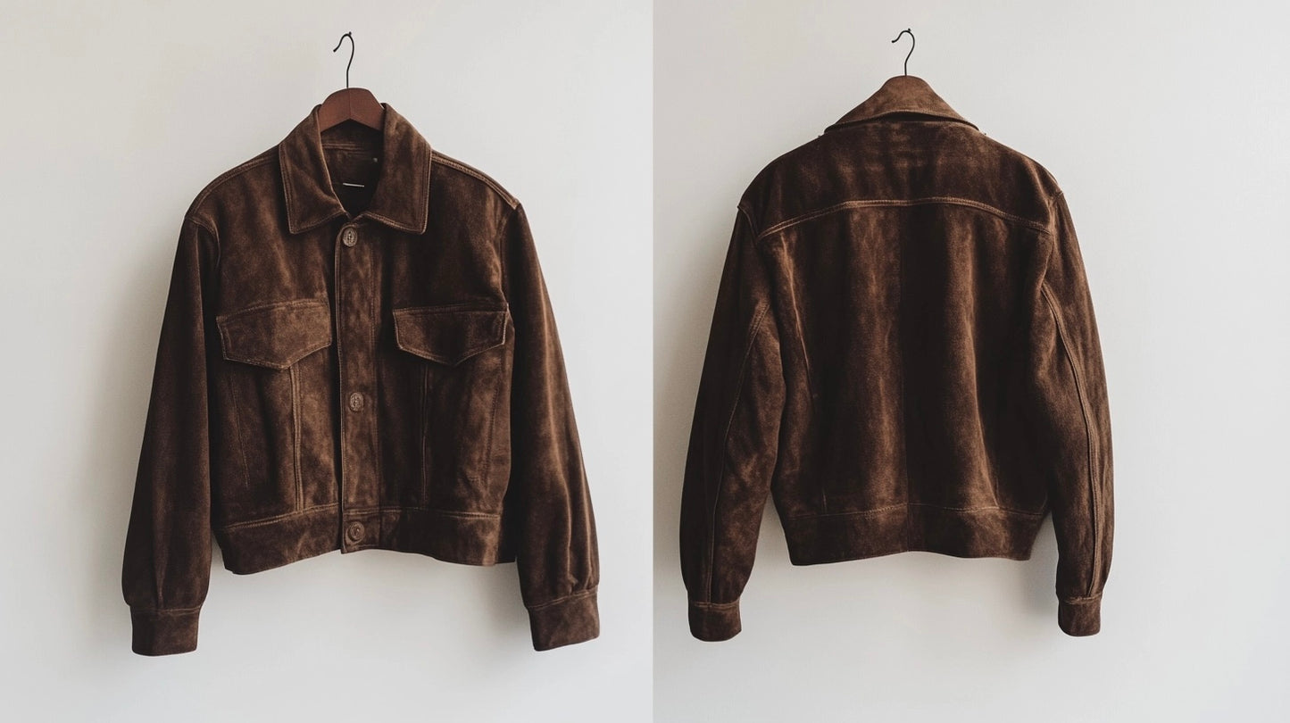 FORTIS LINE MEN'S OVERSIZED LEATHER SUEDE