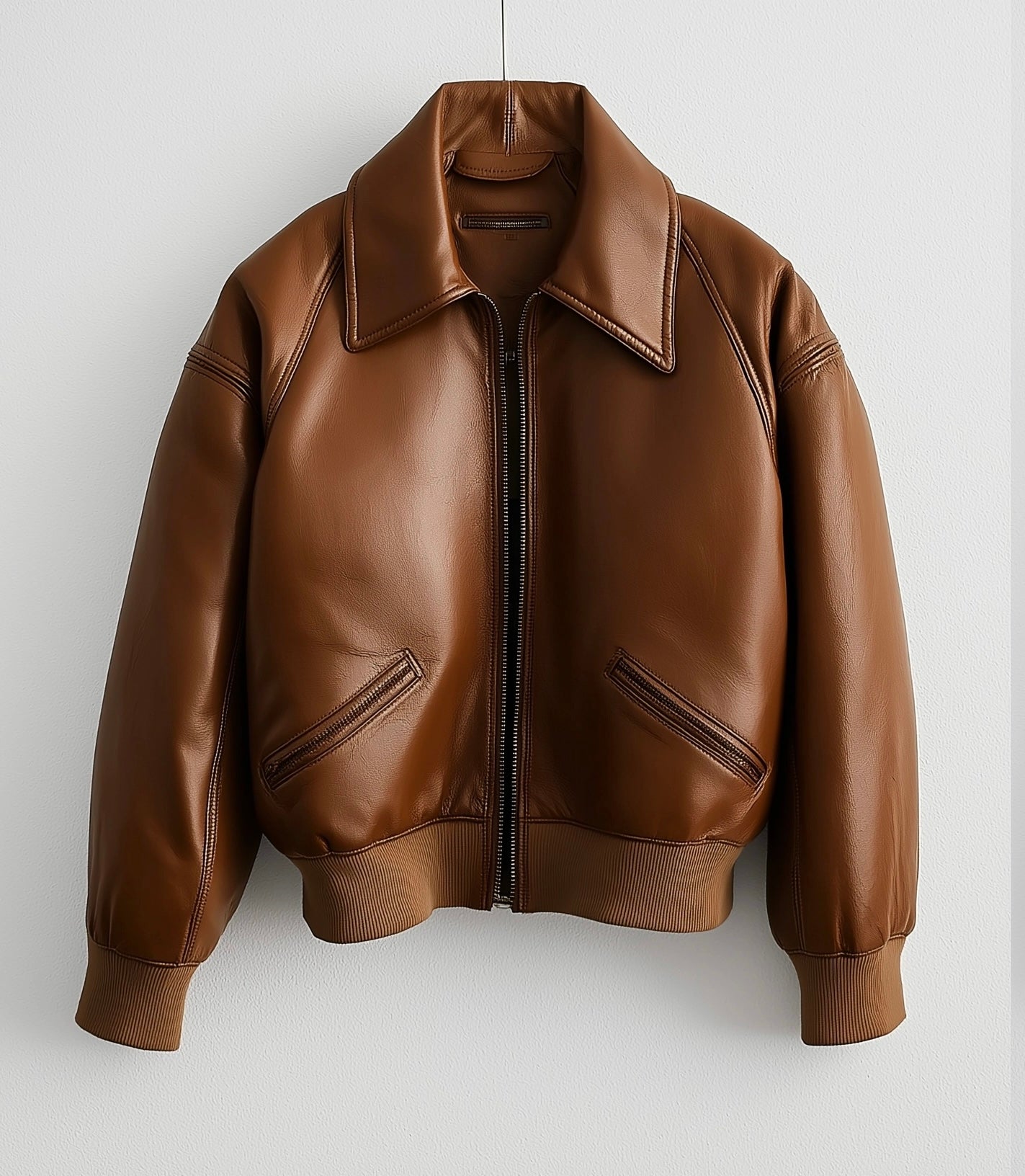 MAYFAIR MUSE, WOMEN OVERSIZED LEATHER JACKET