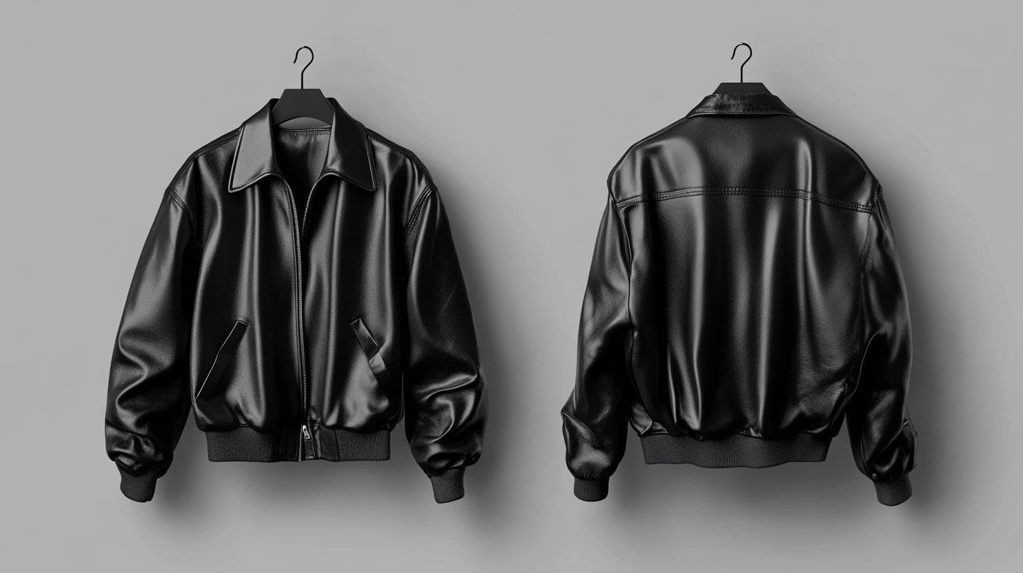 THE RENEGADE MEN'S OVERSIZED LEATHER JACKET