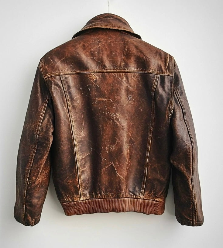 VINTAGE VIXEN'S WOMEN LEATHER JACKET