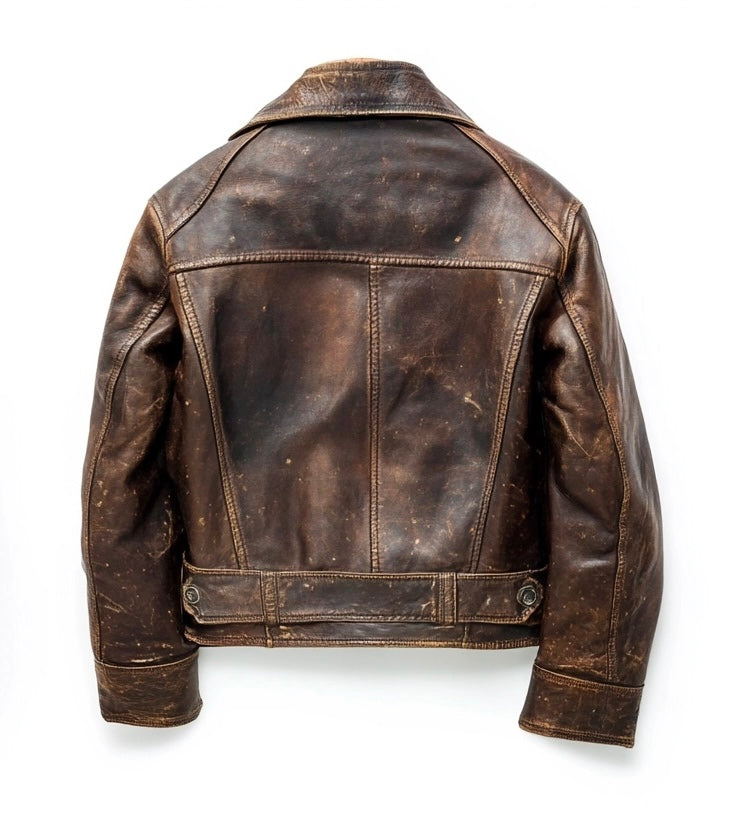 THE WORN-IN WONDER WOMEN OVERSIZED LEATHER JACKET