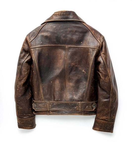 THE WORN-IN WONDER WOMEN OVERSIZED LEATHER JACKET