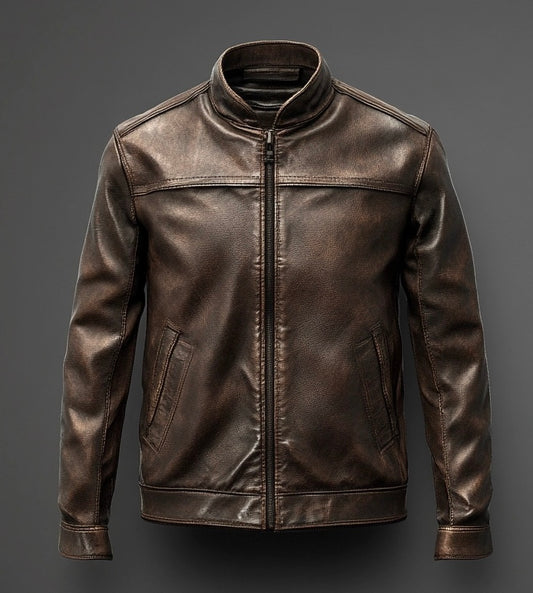 THE LOFT MEN'S LEATHER JACKET
