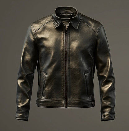 THE URBAN NOMAD MEN'S LEATHER JACKET