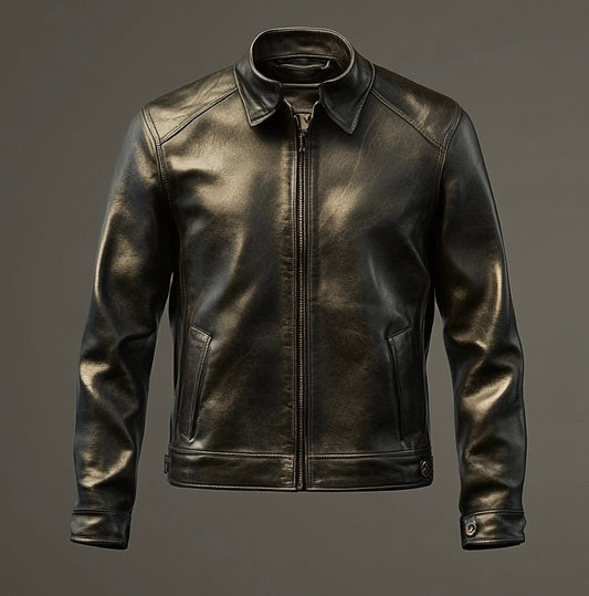 THE URBAN NOMAD MEN'S LEATHER JACKET