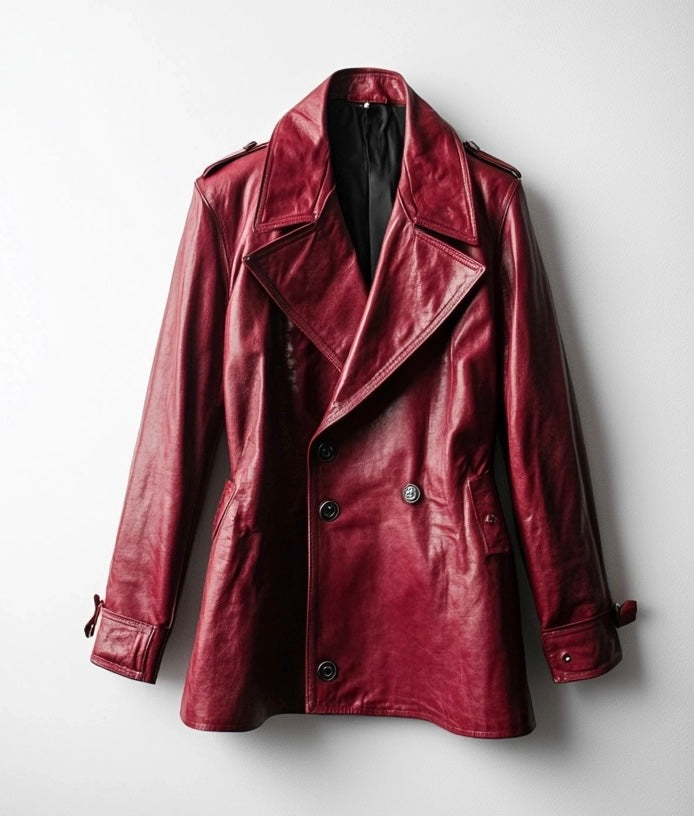 RUBY RED WOMEN LEATHER CAR COAT