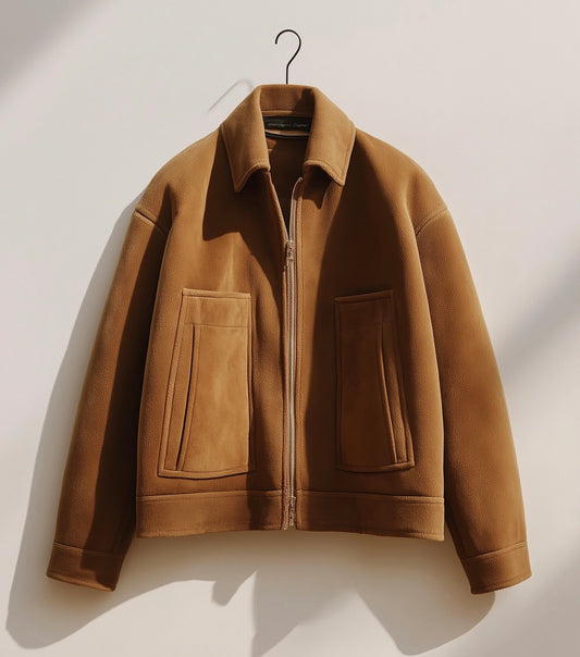 YORKSHIRE LEGACY, WOMEN OVERSIZED LEATHER SUEDE
