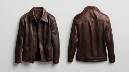 MEN'S TRUCKER LEATHER JACKET