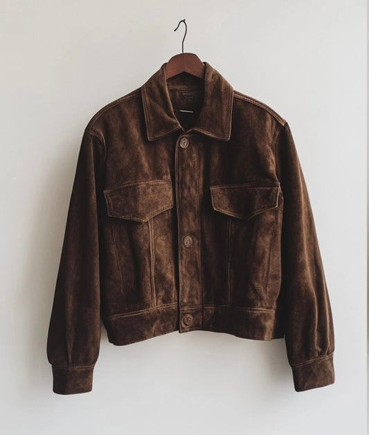 FORTIS LINE MEN'S OVERSIZED LEATHER SUEDE